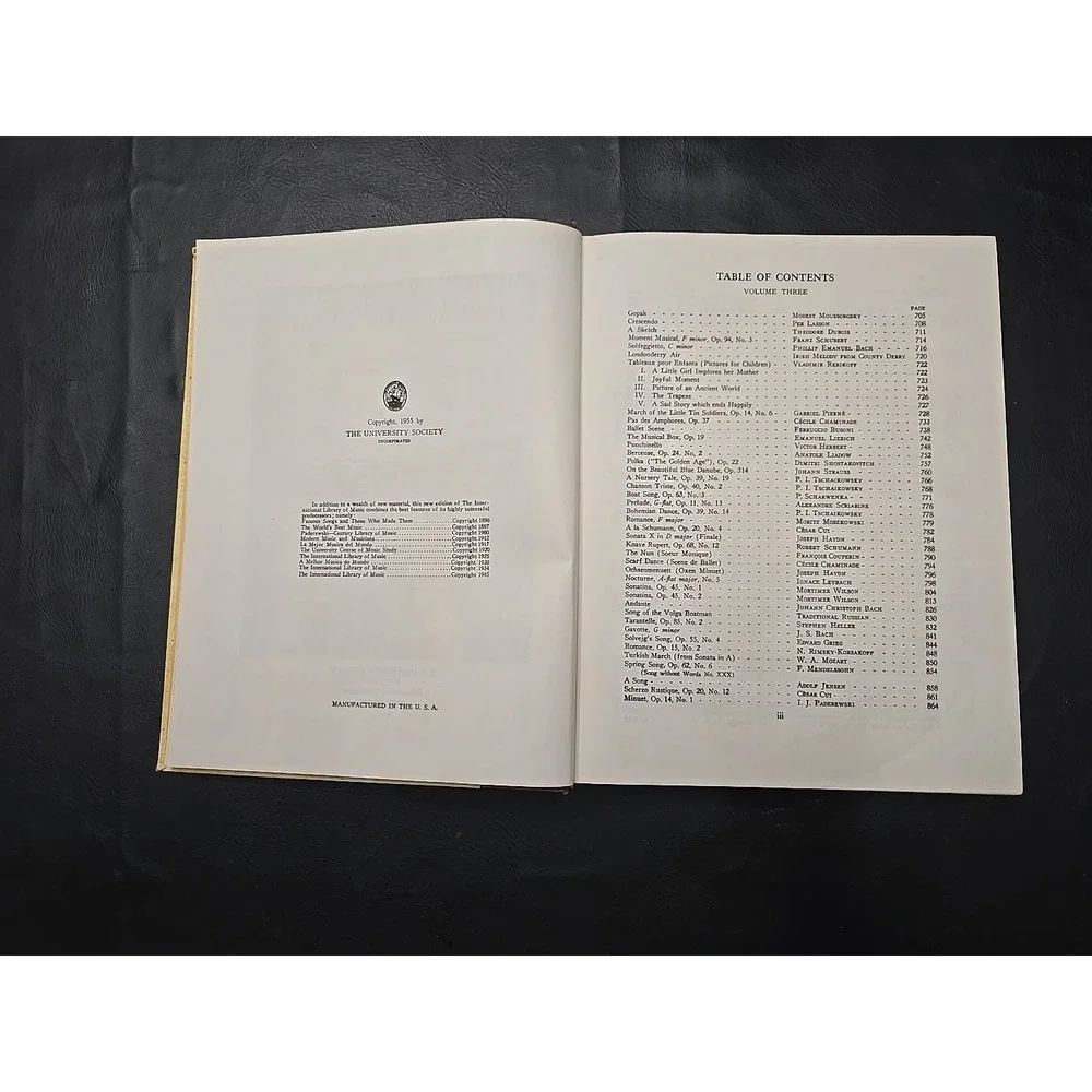 The International Library Of Music /‎ Piano Compositions Volume 3 / 1962